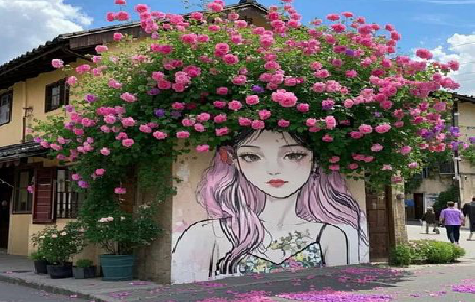 新邵怎么设计网红打卡墙绘