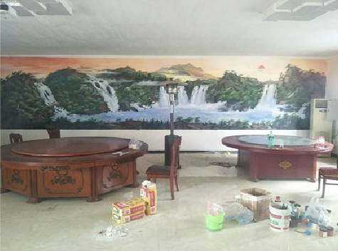 新邵墙绘-写实风景