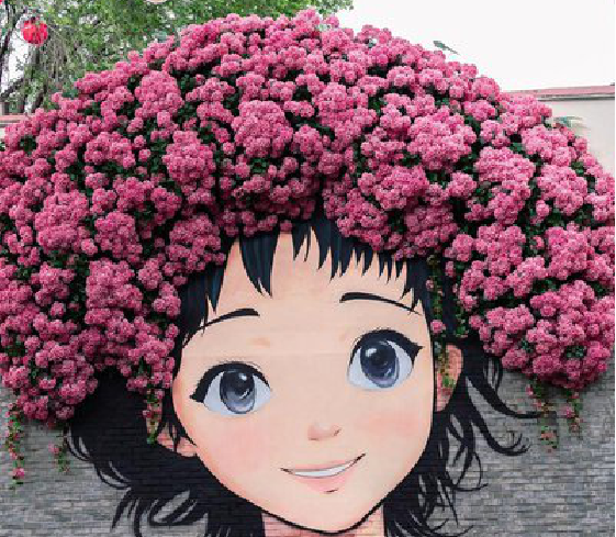 新邵墙体彩绘-网红墙打卡