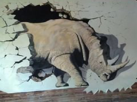 新邵在墙绘中，如何绘制3D效果？