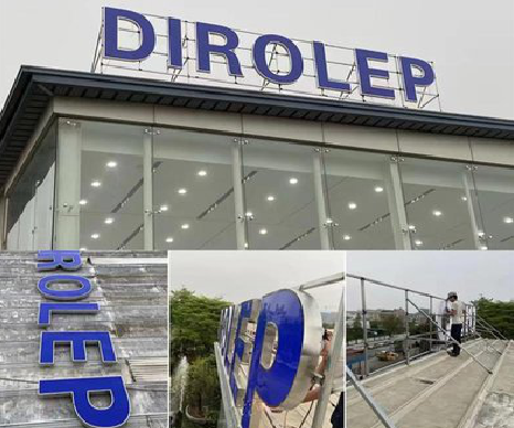 新邵楼顶发光字安装的注意事项。